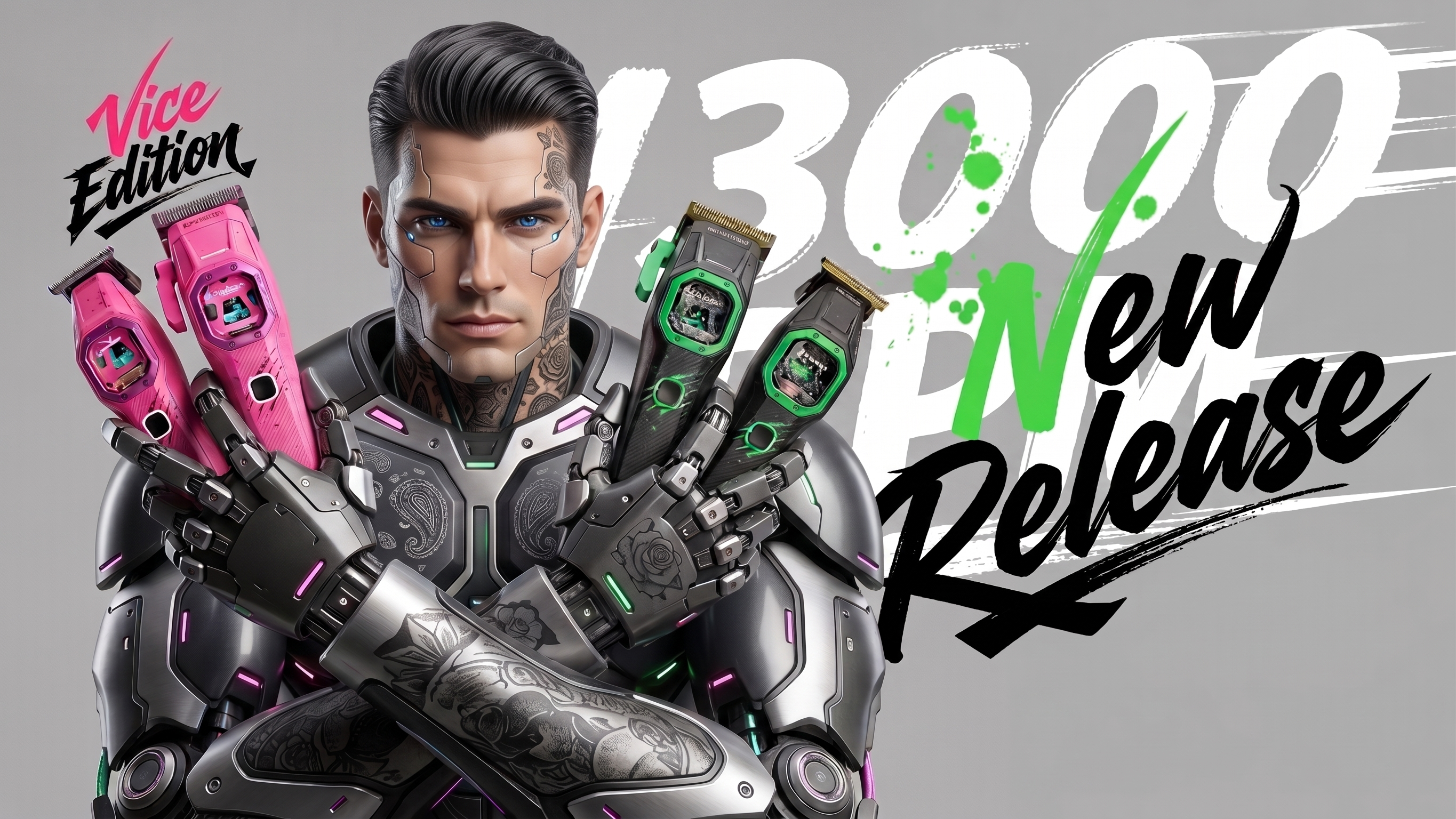 Suprent FANGS Vector Clipper &ndash; 13,000 RPM AI Controlled Motor Unique U-Shape Blade- Dual Mode Lever LED Light- Professional Hair Trimmer for Barbers-Gift for man summerwins
