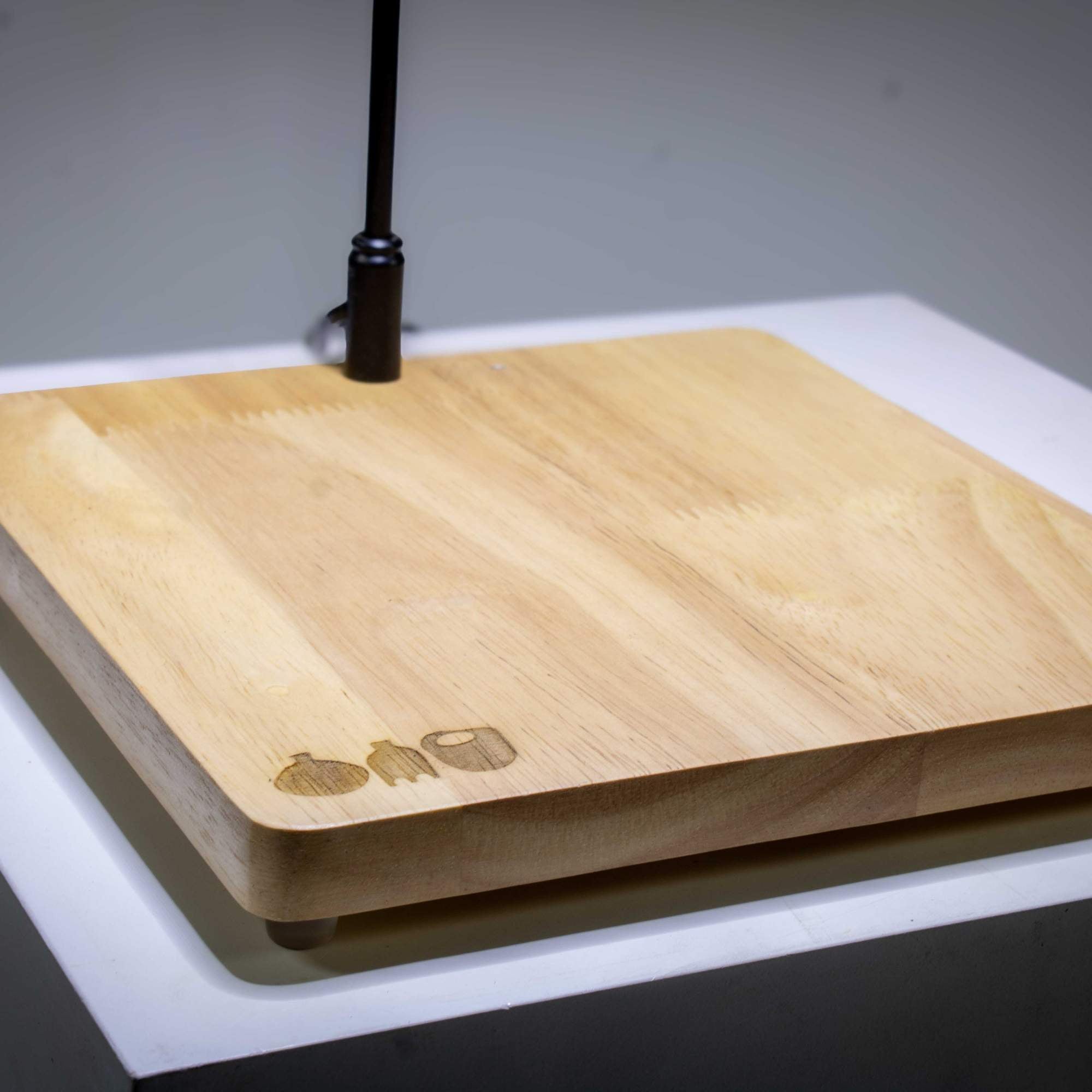 Wooden Display Board With Light