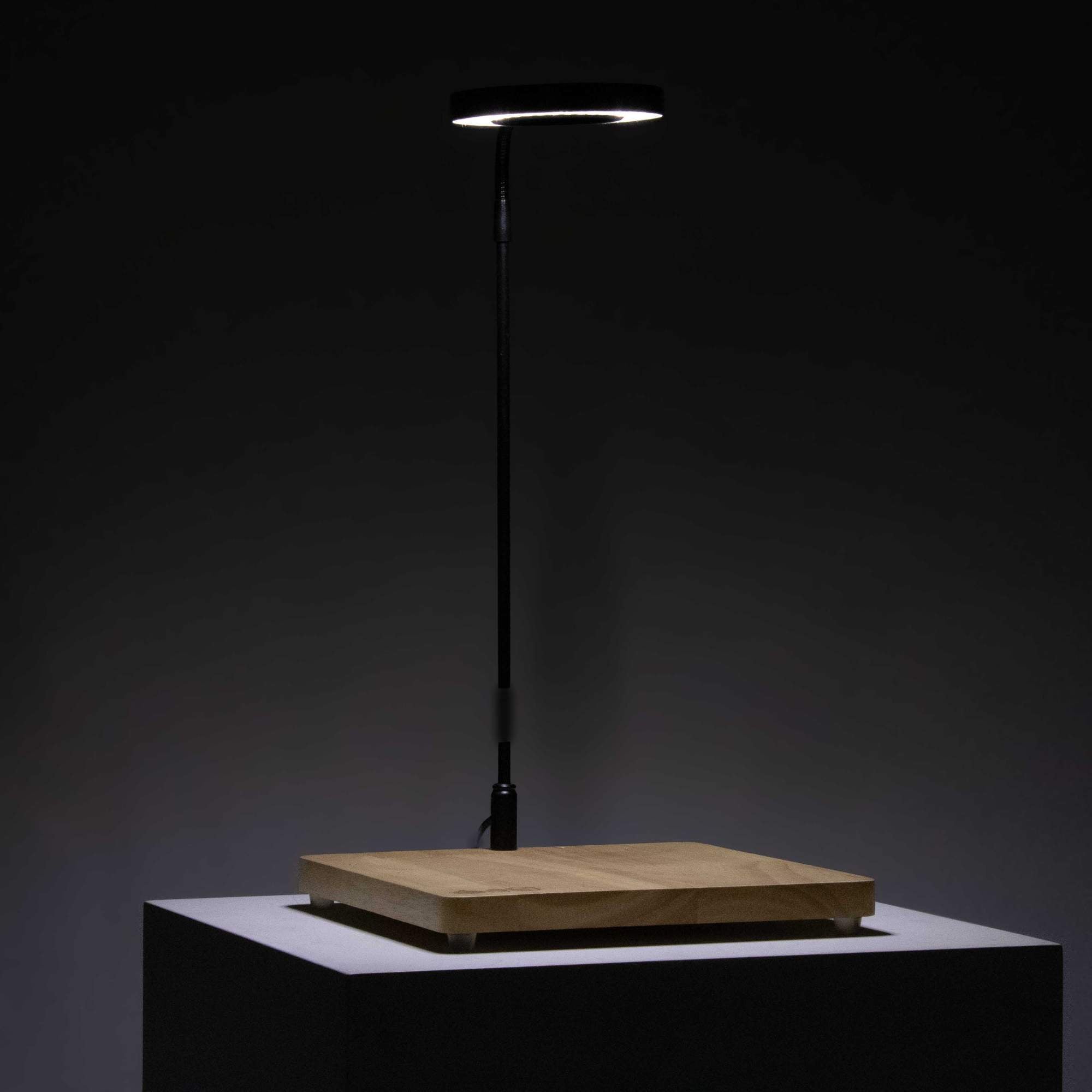 Wooden Display Board With Light