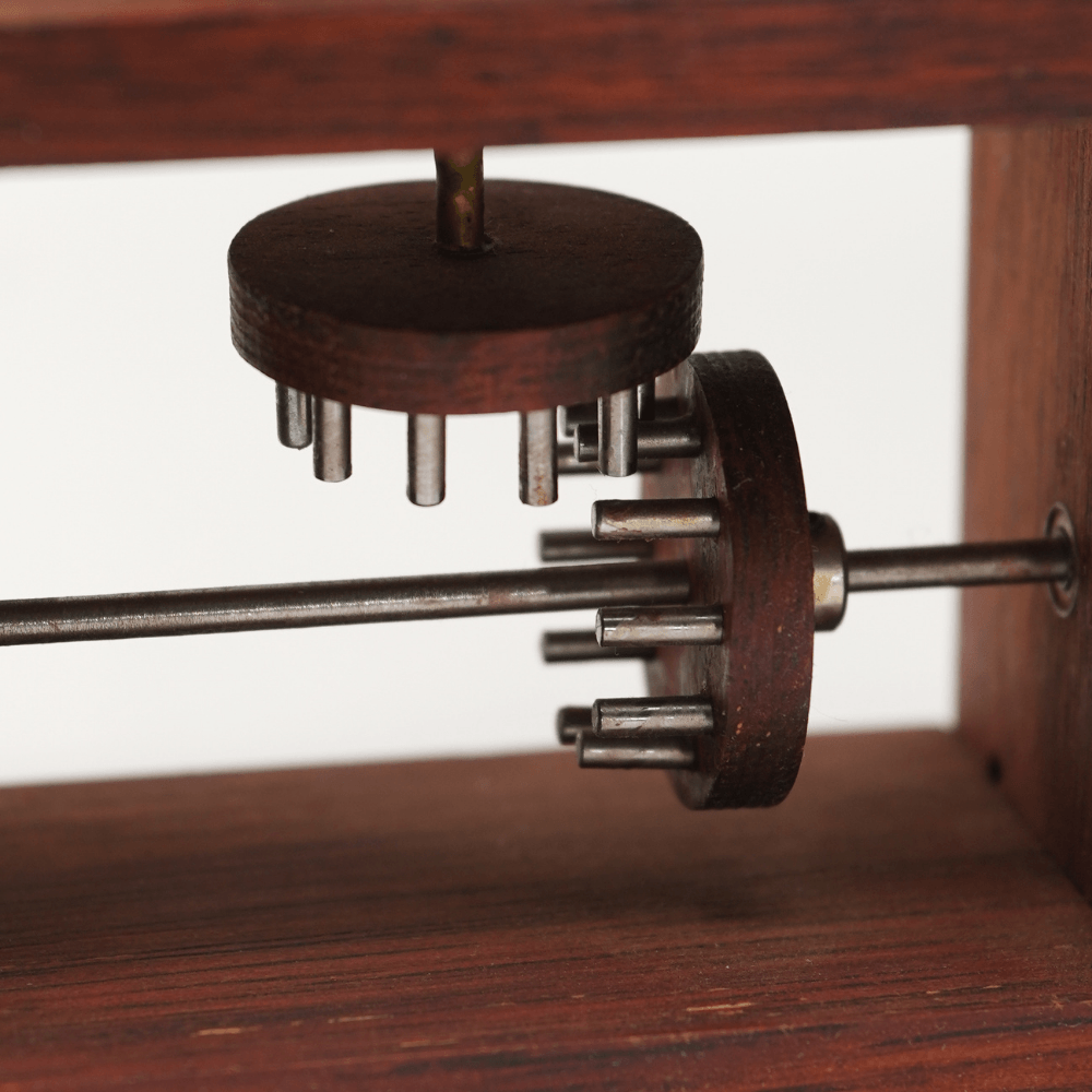 Handcrafted Wooden Companion Automaton
