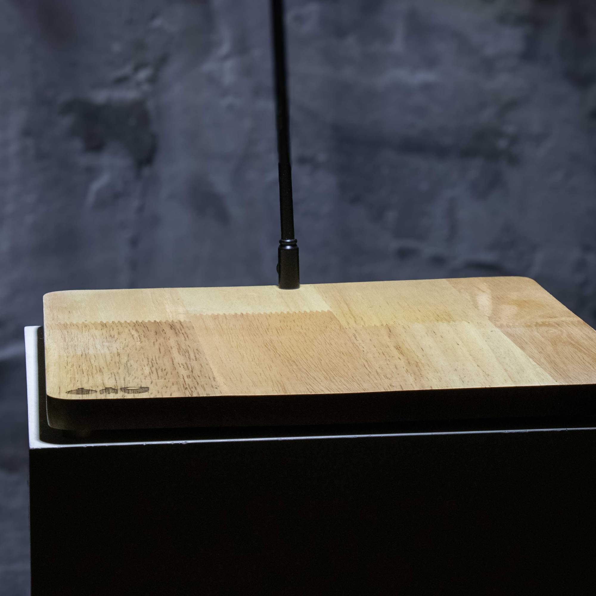 Wooden Display Board With Light