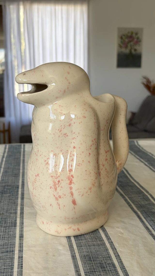 Penguin Jug Spotted READ DESCRIPTION