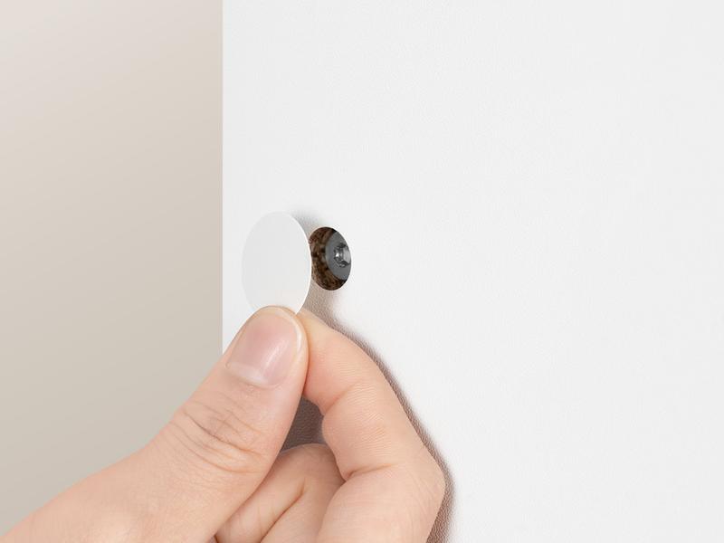 Hole cover stickers