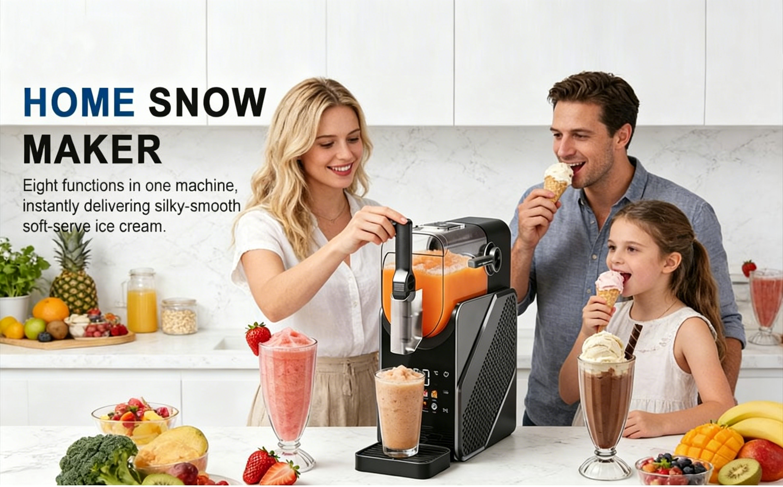 SPZK Slushie Machine &mdash; Home Snow Maker