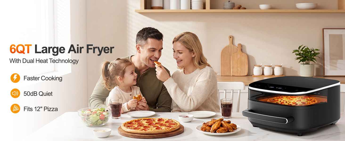 EDENPEER Air Fryer Hero