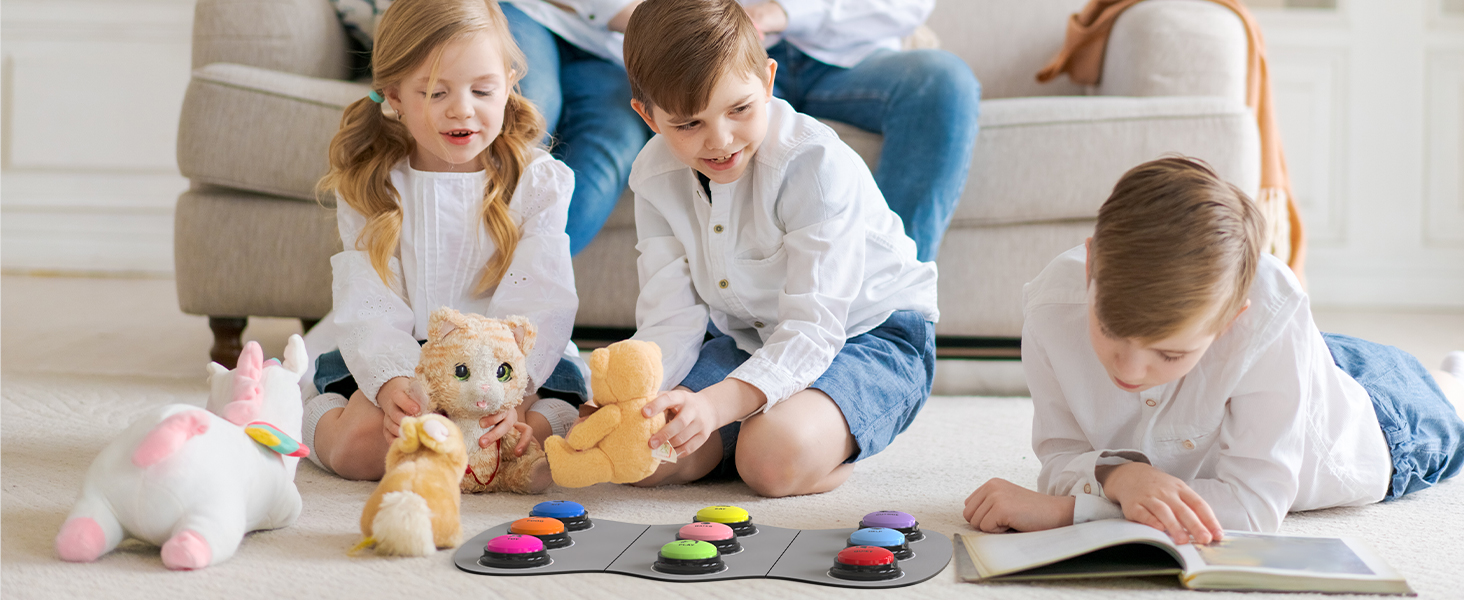 pet buttons for communication