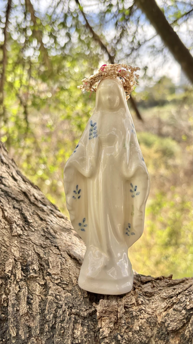 Virgin Miraculous Medal Blue