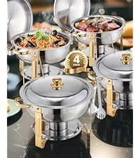 Round chafing dish
