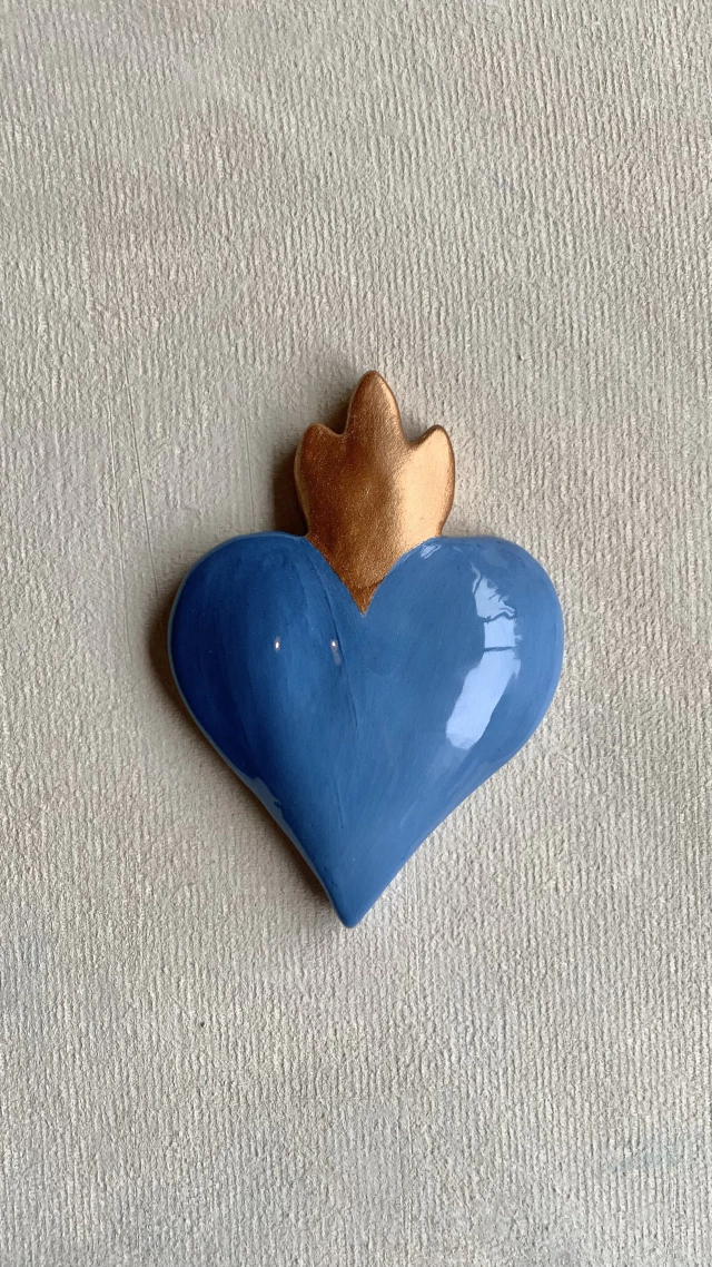 Heart bombón azul