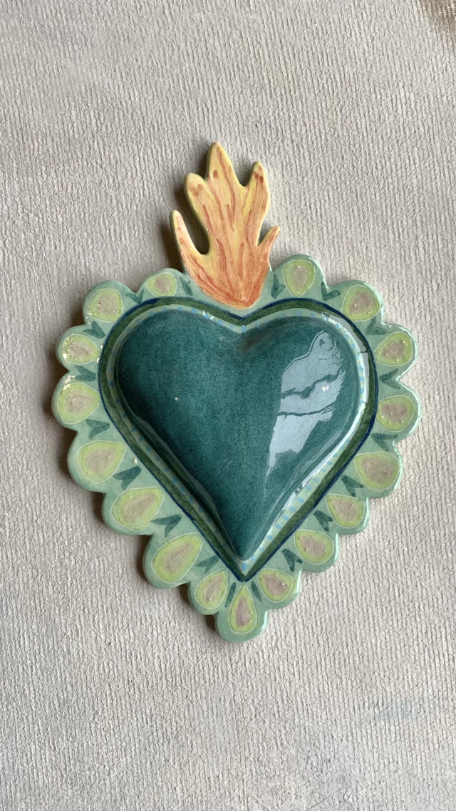 Heart Fuego Green