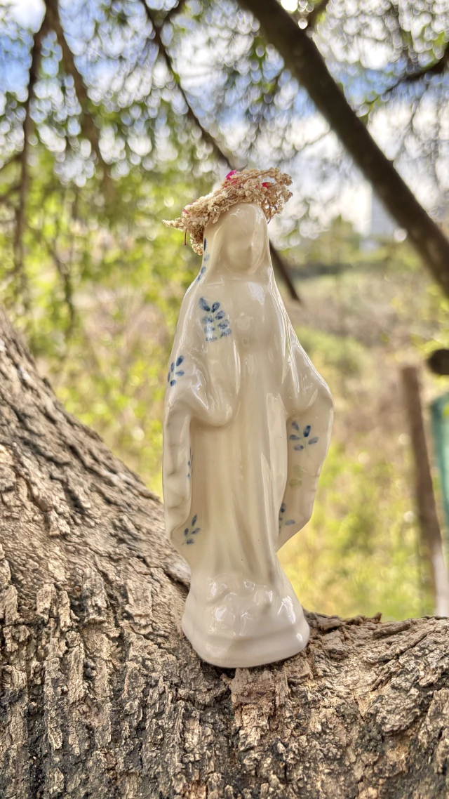 Virgin Miraculous Medal Blue - Image 2