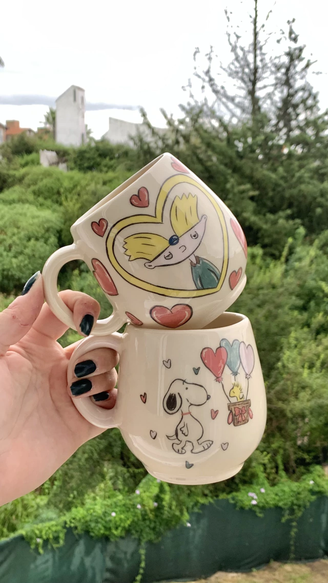 Cups ilustradas