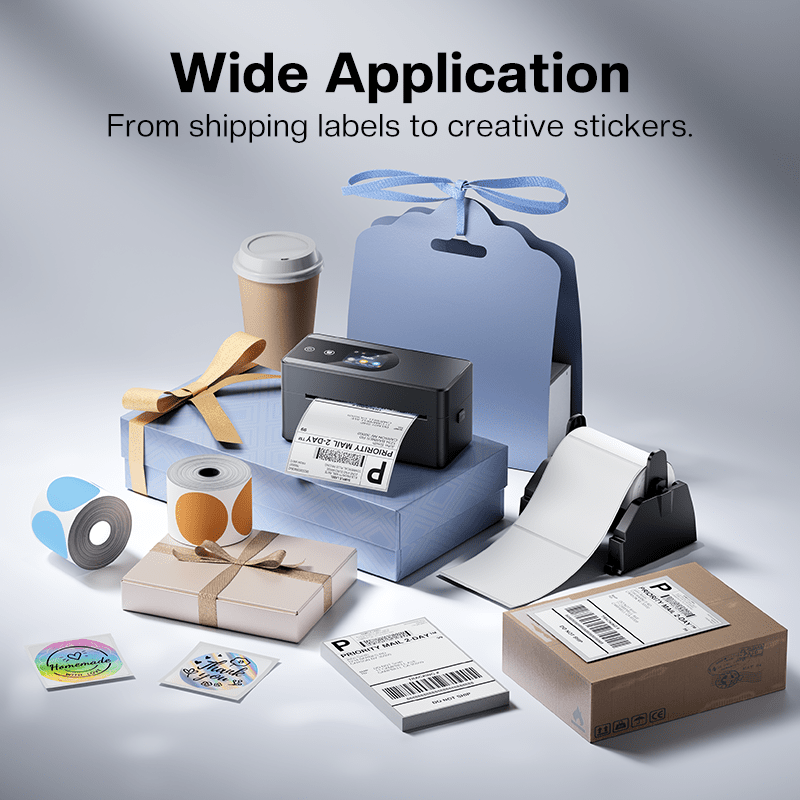 Bluetooth Shipping Label Printer Upgraded Direct Touchscreen
