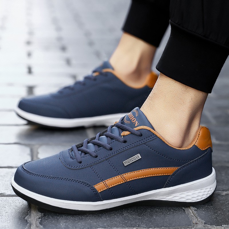 Nur für kurze Zeit: 50 % Rabatt! Trendige und schlichte Outdoor-Freizeitschuhe aus echtem Leder mit weichen Sohlen und rutschfester Konstruktion.