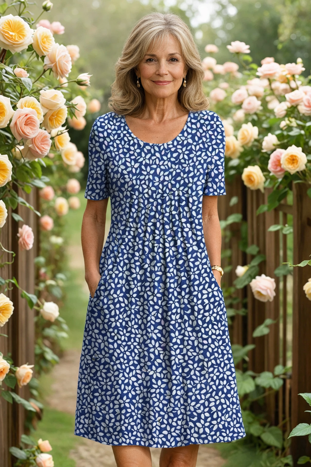 MARIANNE | ELEGANT DRESS WITH TUMMY COVERAGE
