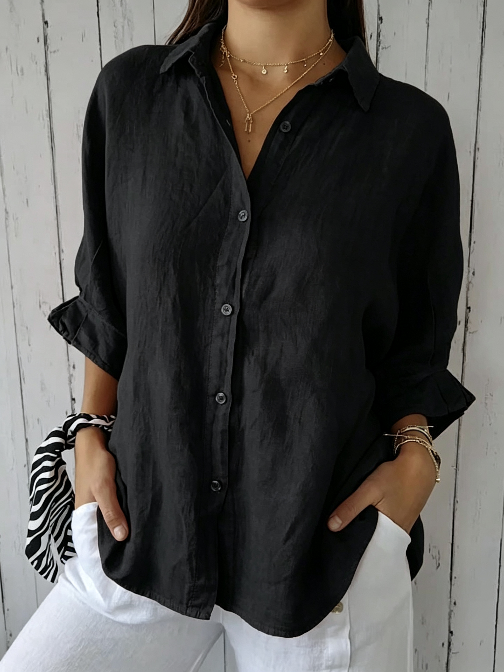 2026 New Arrival 🔥Women's Casual Loose Linen Top