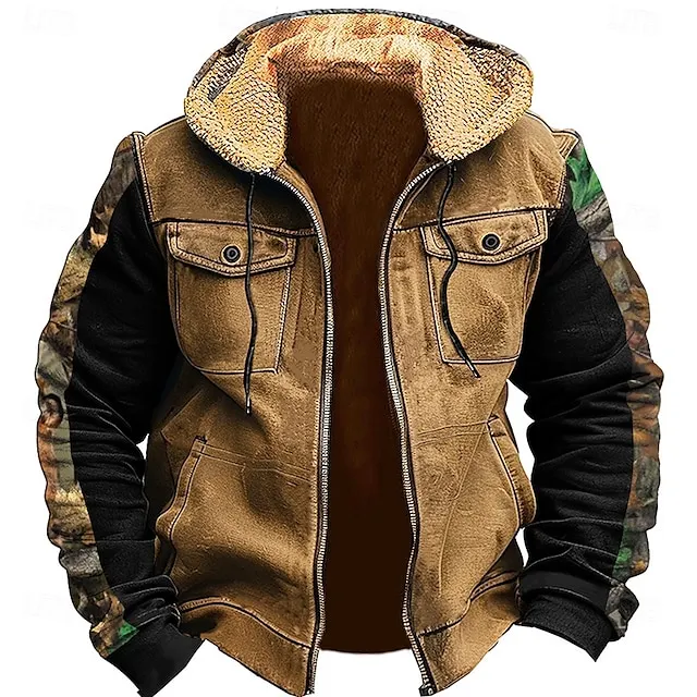 Men's Cowboy Fleece Hoodies Hoodie Hooded Sweatshirt Hooded 