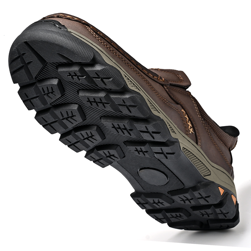 2026 New Men's Orthopedic Hands-Free Genuine Leather Slip On Loafers