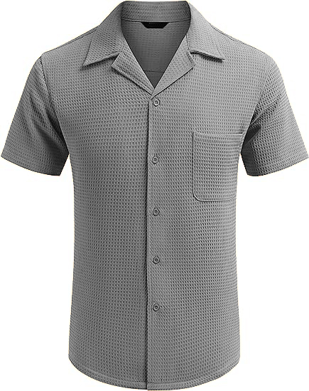 Men Can't Get Enough of These Ultra-Soft Waffle-Knit Everyday Shirt