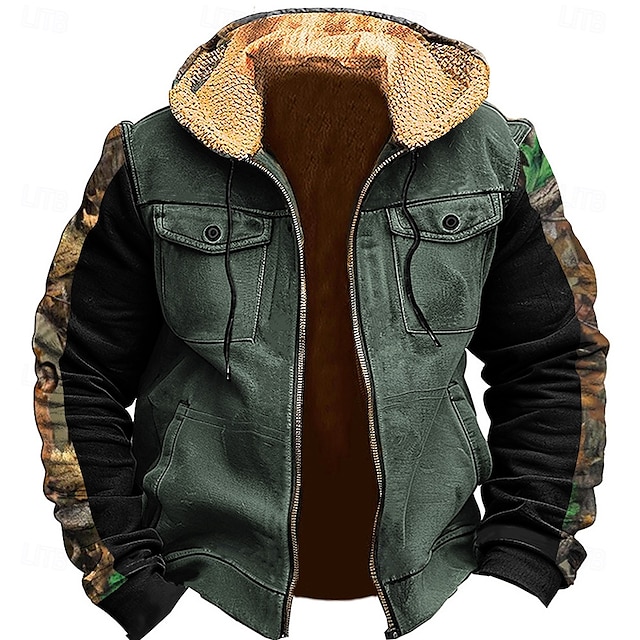 Men's Cowboy Fleece Hoodies Hoodie Hooded Sweatshirt Hooded 