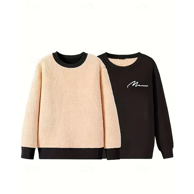 Men's Sweatshirt  Neck Plain Sports & Outdoor Daily Holiday Polyester Streetwear Basic Casual Fall & Winter Clothing Apparel Hoodies Sweatshirts Long Sleeve