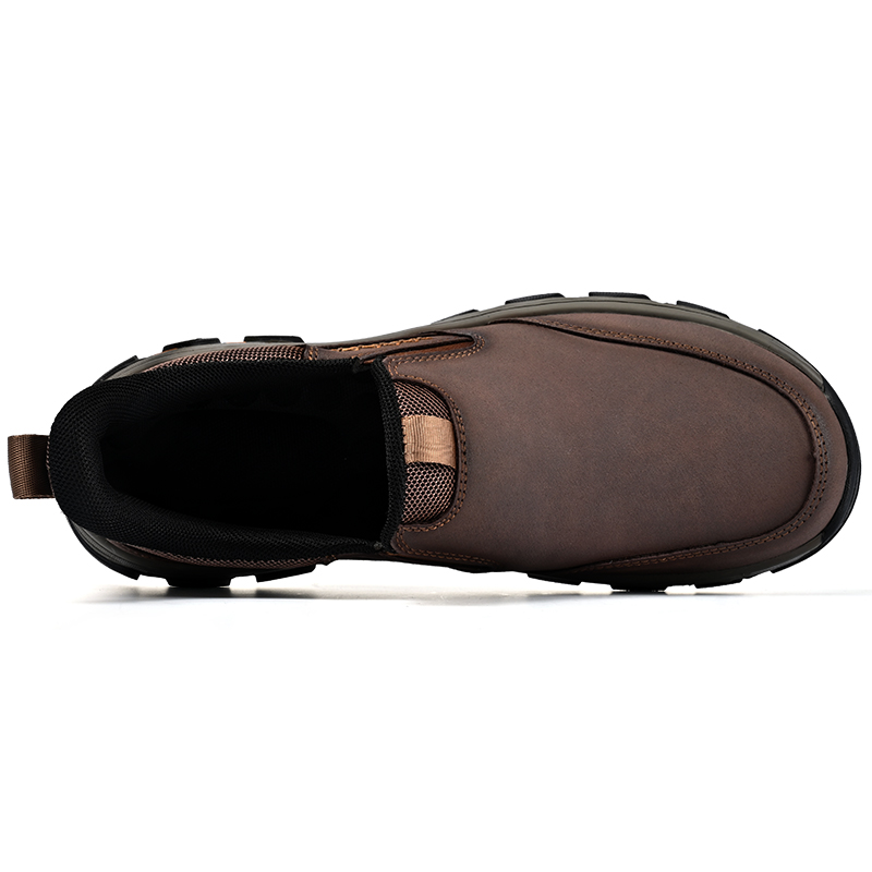 2026 New Men's Hands-Free Genuine Leather Slip On Loafers