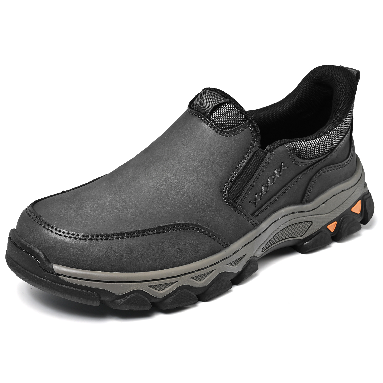 2026 New Men's Hands-Free Genuine Leather Slip On Loafers