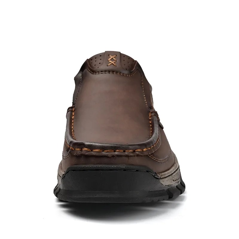  New Men's Orthopedic Comfortable Casual Genuine Leather Slip On Loafers