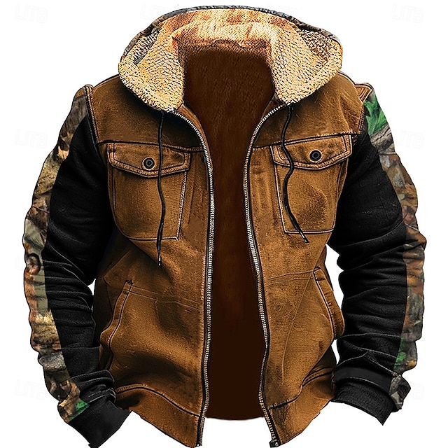 Men's Cowboy Fleece Hoodies Hoodie Hooded Sweatshirt Hooded 