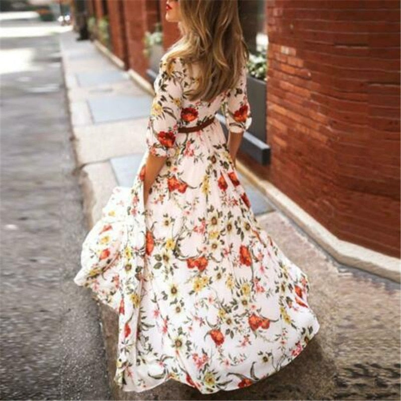 Natalie Flower Dress