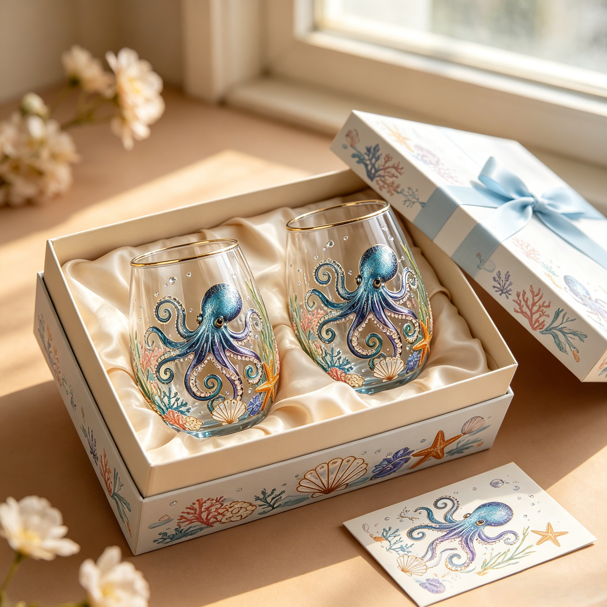 🌸🌿 Limited Edition 2026 Garden Morning Bliss Glass Tea Cup☀️☕