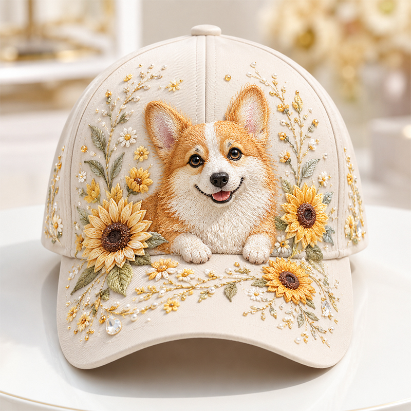 🔥 Last Day 49% OFF – Buy 4 Get 1 FREE | Highland Cow Embroidery Cap