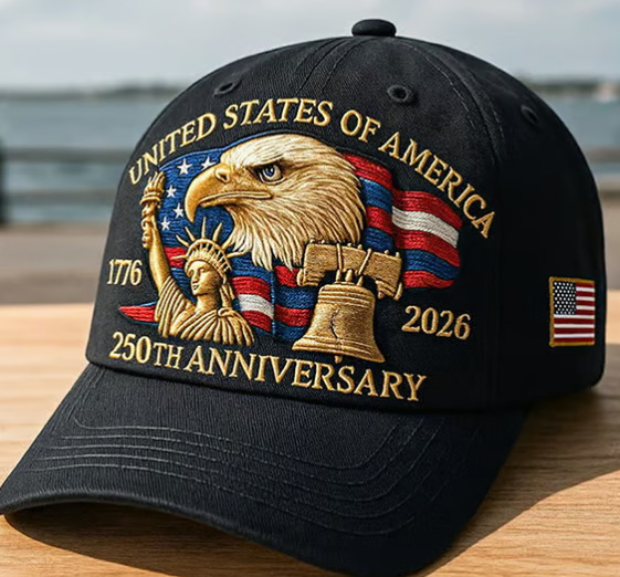 Eagle & Liberty – United States 250th Anniversary Hat