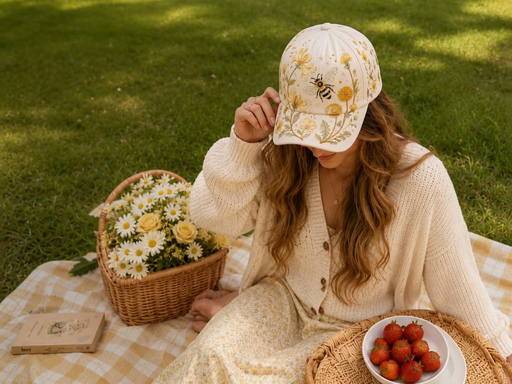 🔥Last Day 50% OFF 🌸🌿 Garden Morning Cap (✨2026 Limited Edition)