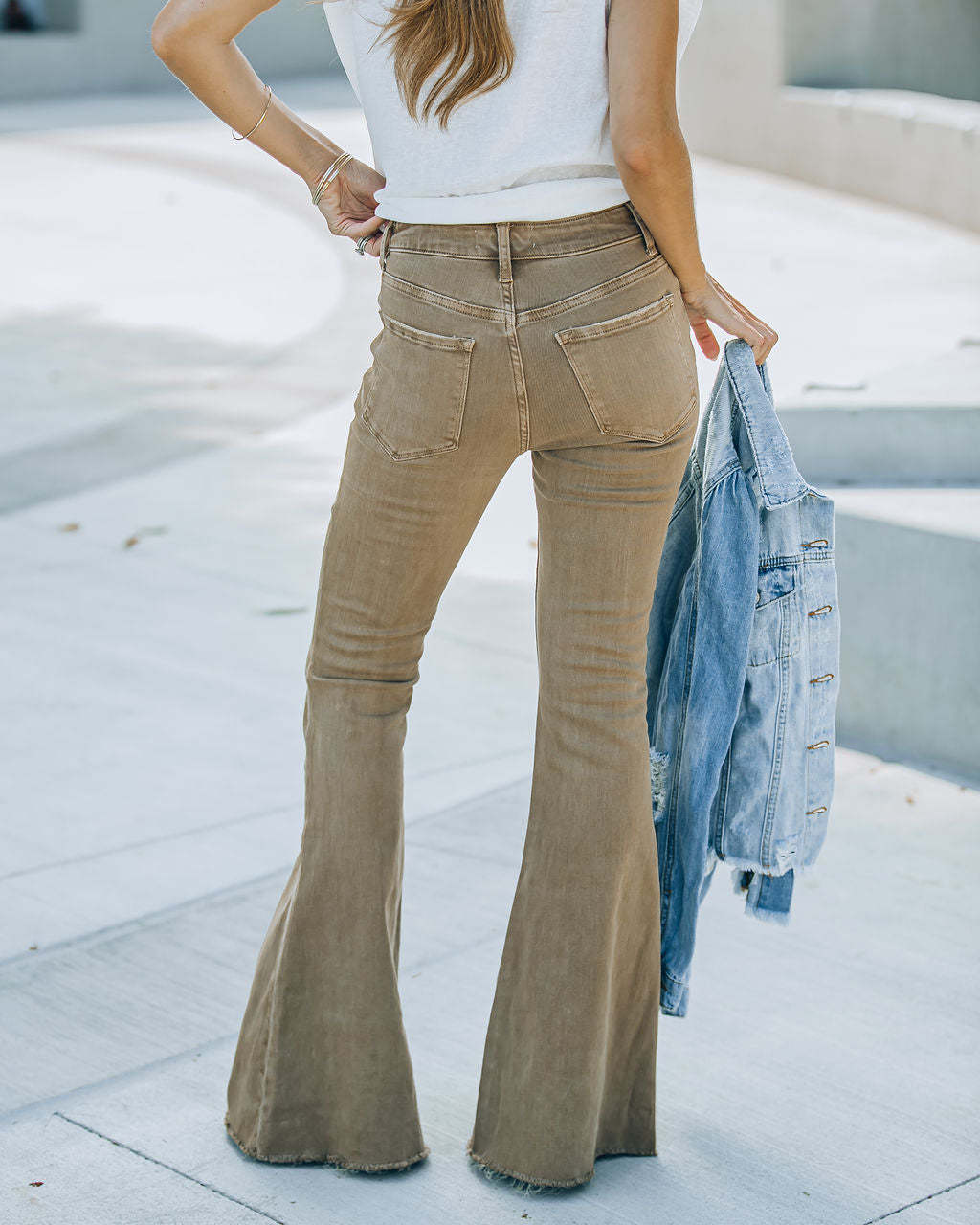 Women’s High-Waist Loose Straight-Leg Floor-Length Vintage Flared Jeans – Fall/Winter New Arrival