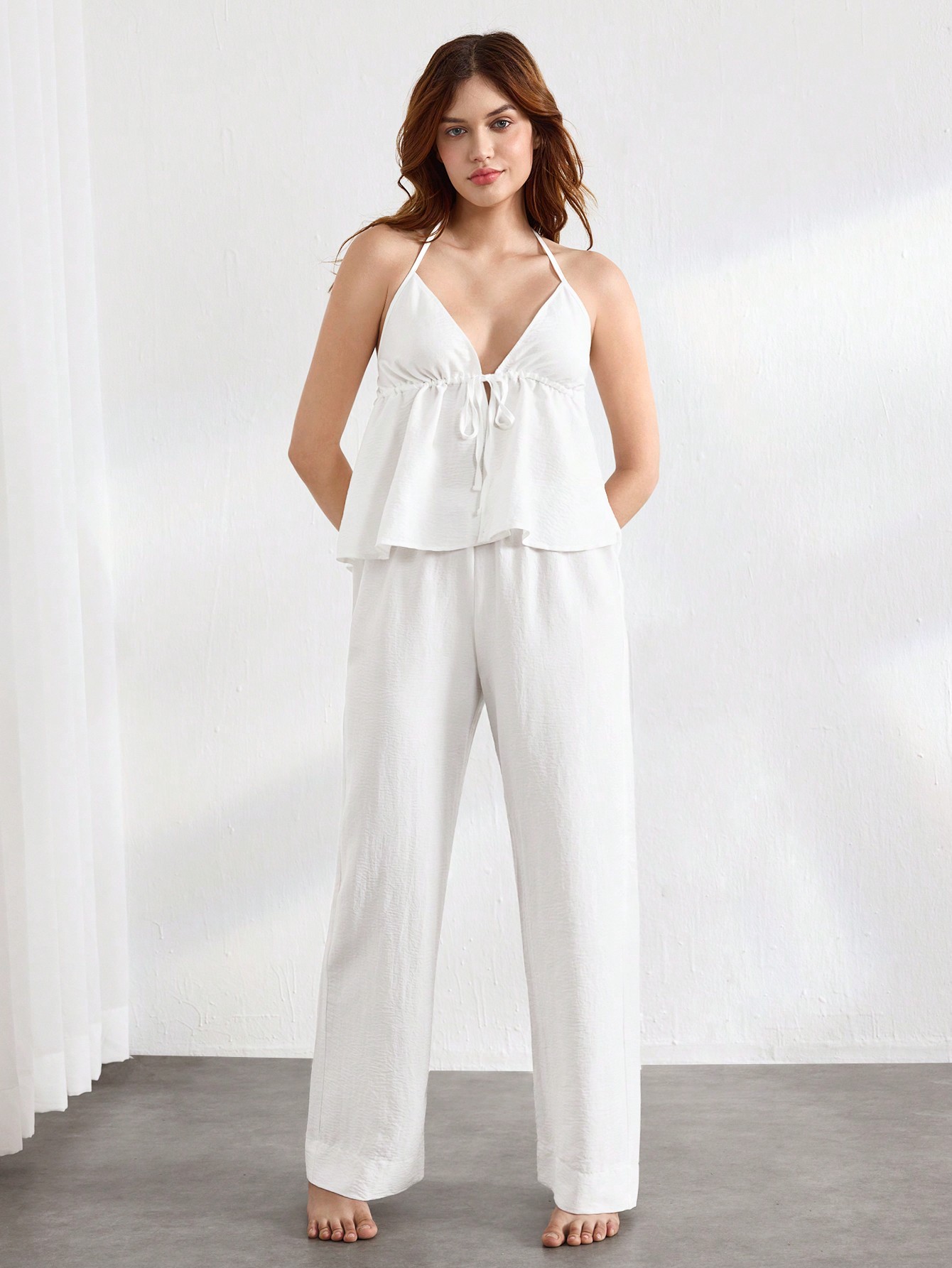 Women’s 2026 Minimalist Commuter Loungewear Set – Summer Wearable Loose Comfortable Two-Piece Set