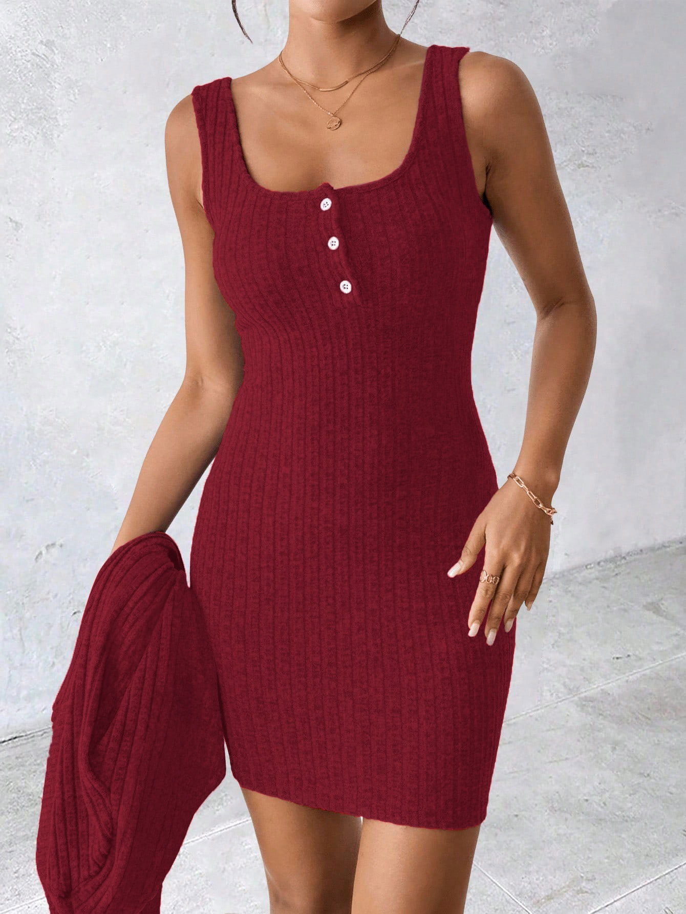 Women’s Button Cardigan Set – Bestseller Fall Casual Off-Shoulder Style