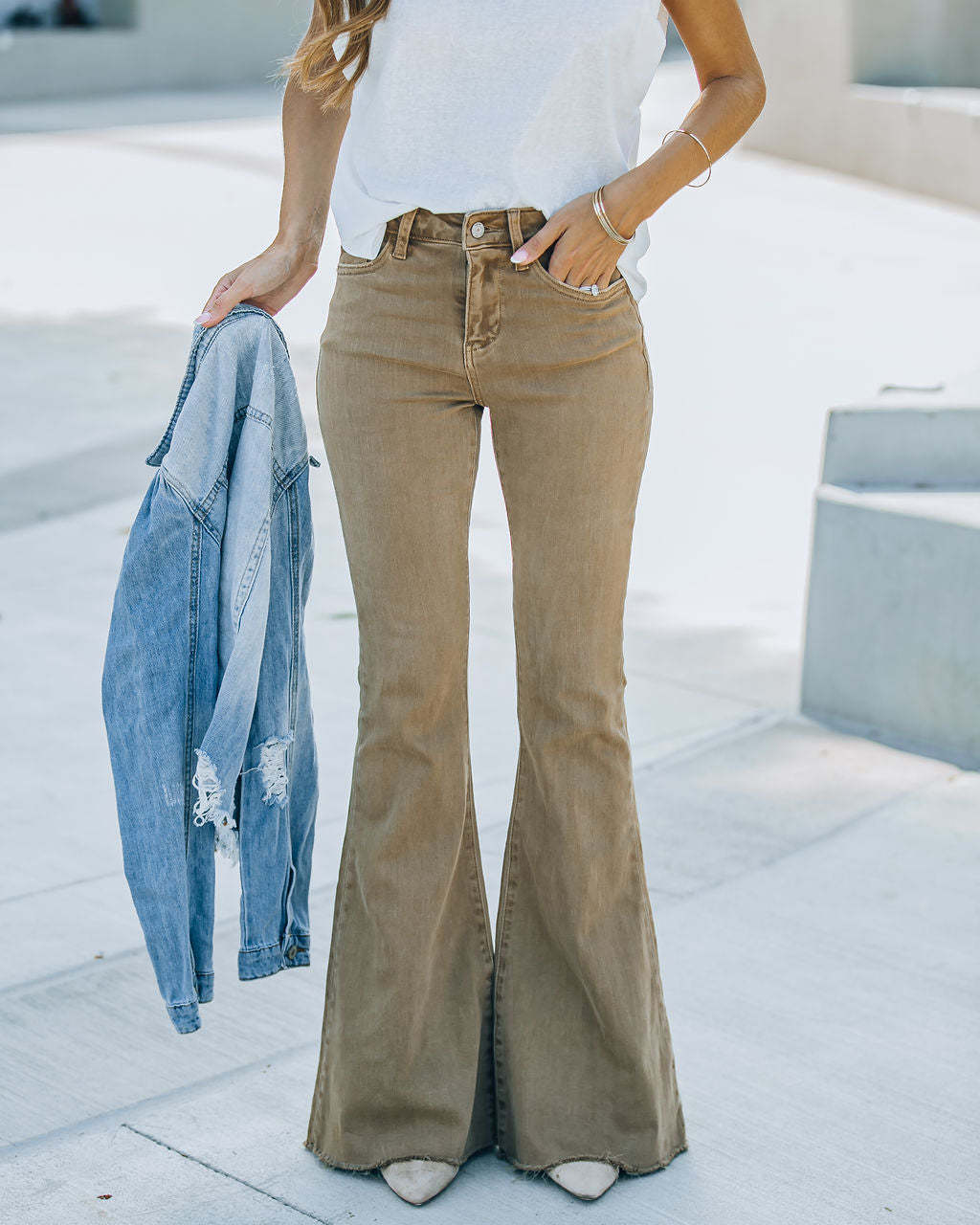 Women’s High-Waist Loose Straight-Leg Floor-Length Vintage Flared Jeans – Fall/Winter New Arrival