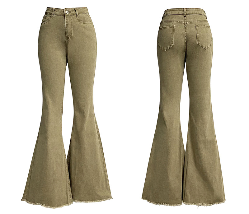 Women’s High-Waist Loose Straight-Leg Floor-Length Vintage Flared Jeans – Fall/Winter New Arrival