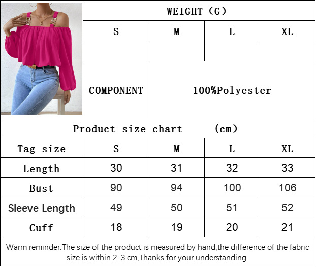 Women’s Bestseller 2026 Hot Girl Camisole Off-Shoulder Trendy Color Lantern Sleeve Loose Crop Top