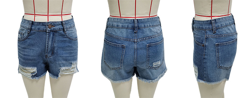 Women’s Summer New Arrival Fashion Casual Denim Shorts with Ripped & Frayed Details – Amazon Hot Style