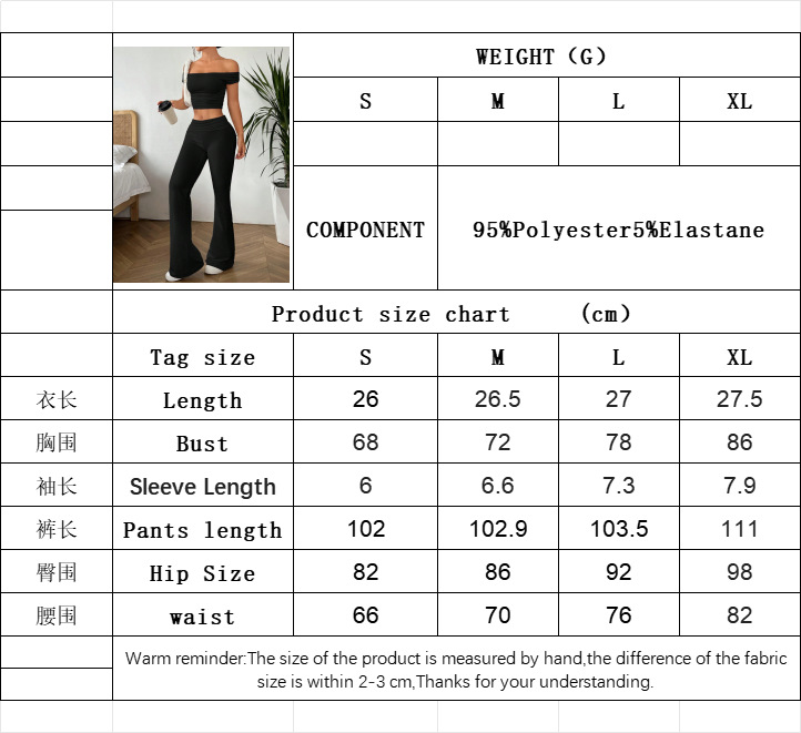 Women’s Sexy Fashion Set – 2026 Spring/Summer New Arrival Crop Top Long Pants Two-Piece Set