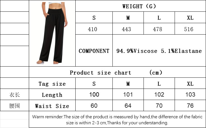 Women’s 2026 Bestseller Minimalist Wide-Leg Casual Pants – Spring/Summer Elastic Waist Designer Waist-Cinching Long Pants