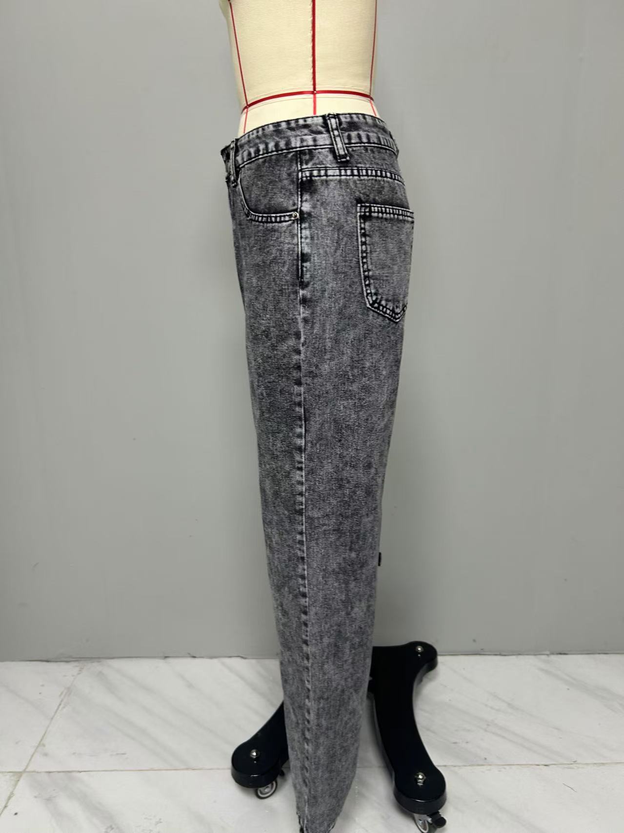 Women’s Low-Rise Loose Straight-Leg Vintage Denim Jeans – Bestseller