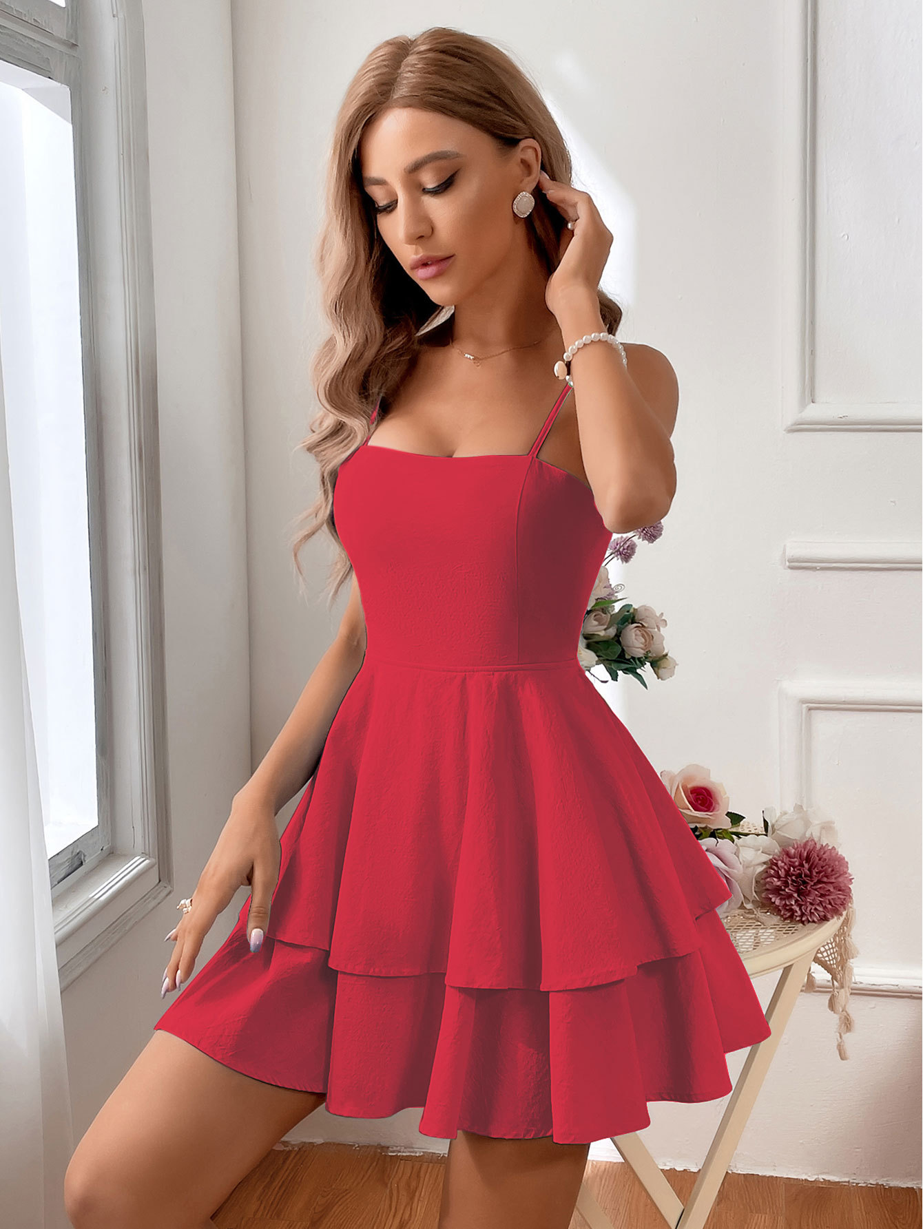 Women’s 2026 Spring/Summer Cotton Bestseller Backless Bow Tie Short Sexy Camisole