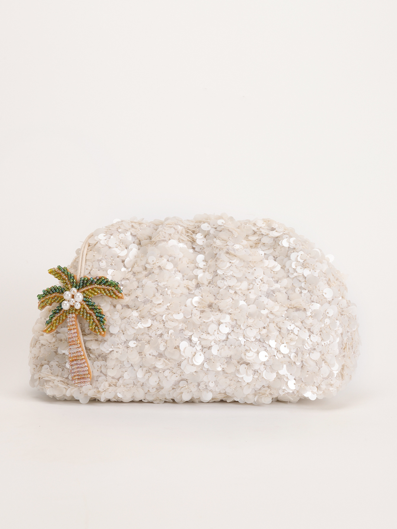 Women’s Sequin Clutch Bag – New Arrival High-End Starfish Decoration Evening Bag Unique Designer Sparkly Purse