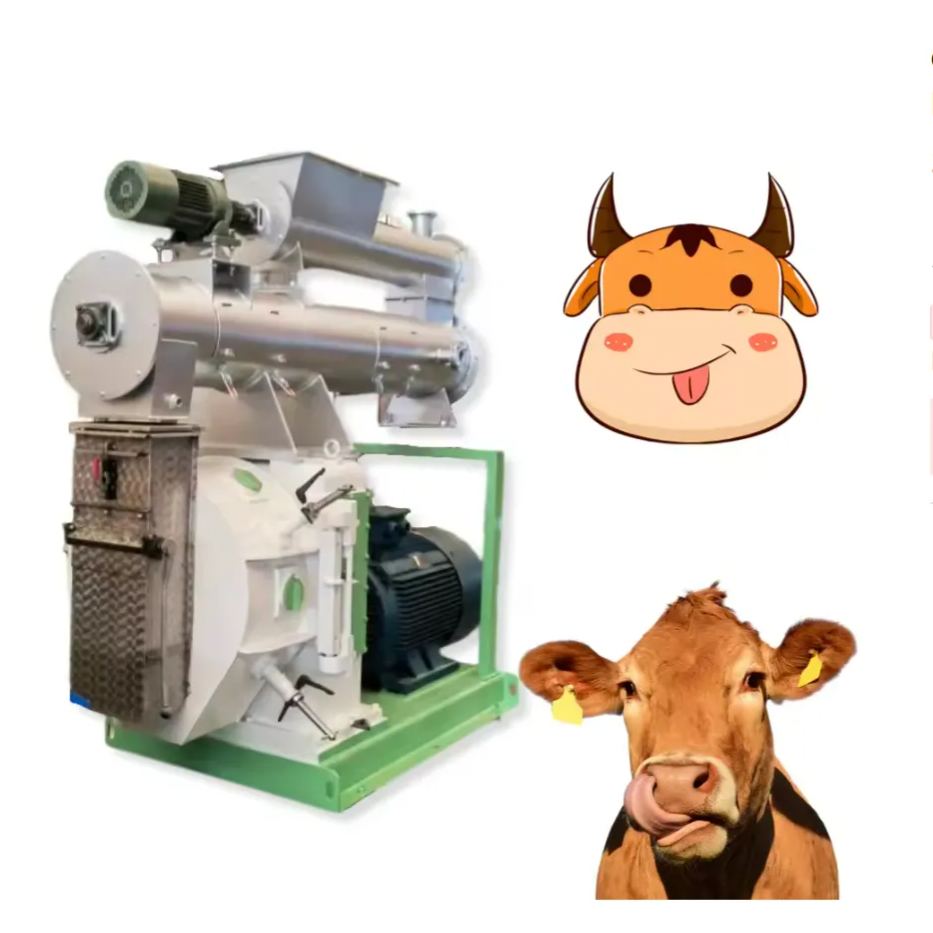 Heavy-duty feed pellet machine
