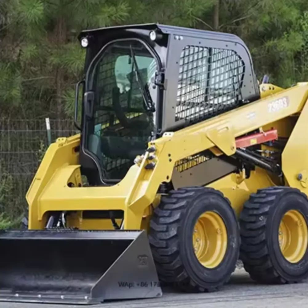 Mini Loader Skid Steer with Bucket for Agricultural and Road Work