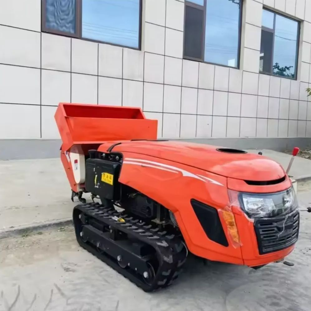 Remote-controlled mini tiller, power tiller, agricultural and garden tractor