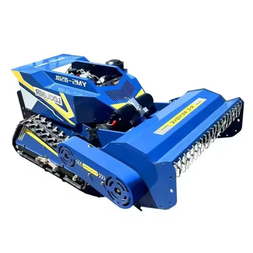 18-horsepower diesel-powered lawn mower